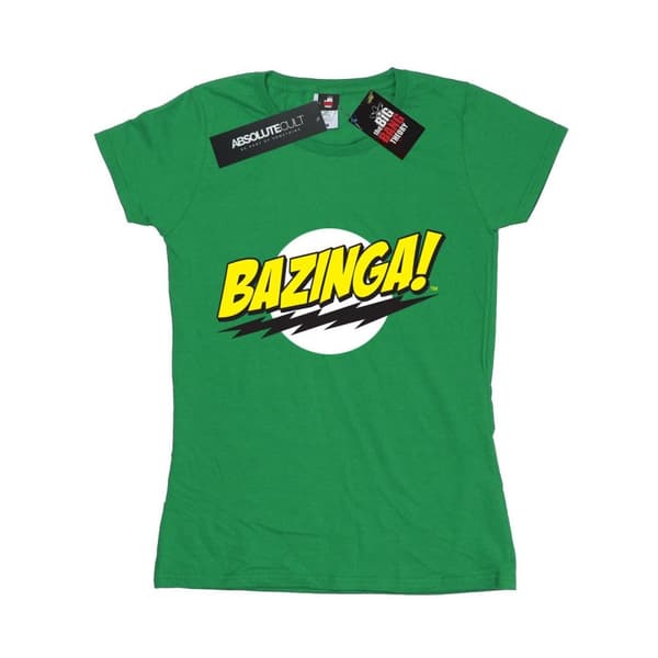 The Big Bang Theory Womens/Ladies Bazinga T-Shirt