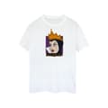 Miniatyrbilde 1 av 3: Snow White And The Seven Dwarfs Womens/Ladies Evil Queen Head Cotton Boyfriend T-Shirt
