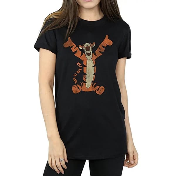 Winnie the Pooh Womens/Ladies Tigger Cotton Boyfriend T-Shirt