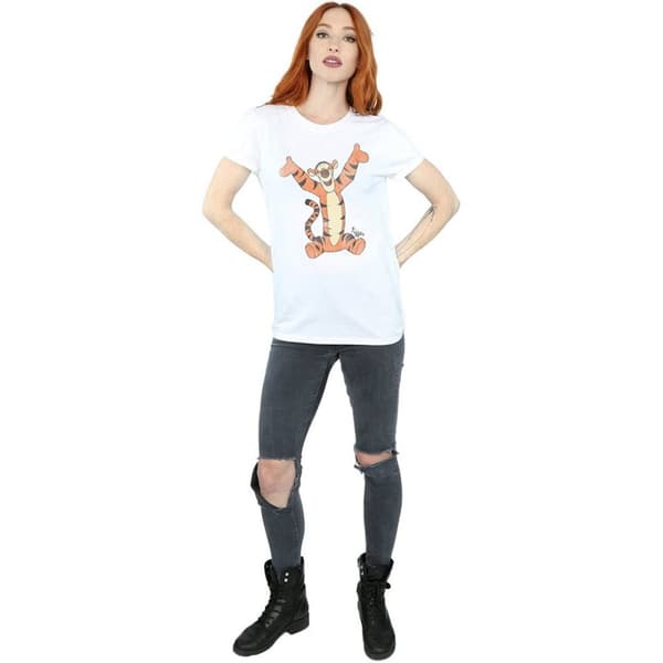 Winnie the Pooh Womens/Ladies Tigger Cotton Boyfriend T-Shirt