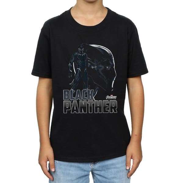 Avengers Infinity War Boys Black Panther Cotton T-Shirt