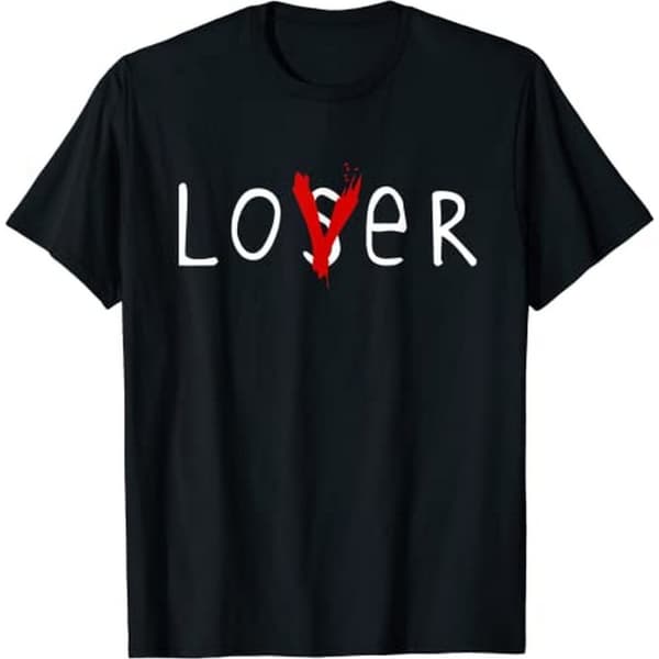 It Mens Loser Lover Cotton T-Shirt
