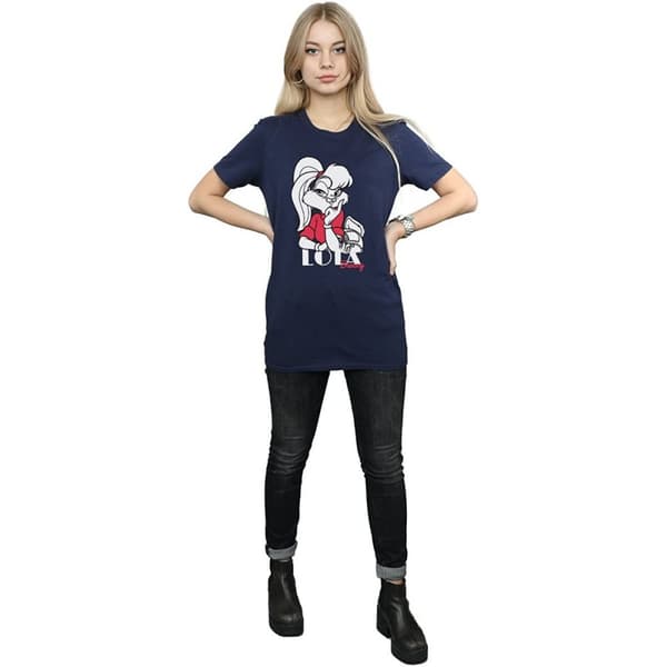 Looney Tunes Womens/Ladies Classic Lola Bunny Cotton Boyfriend T-Shirt