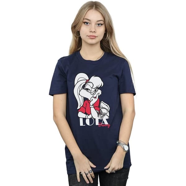 Looney Tunes Womens/Ladies Classic Lola Bunny Cotton Boyfriend T-Shirt