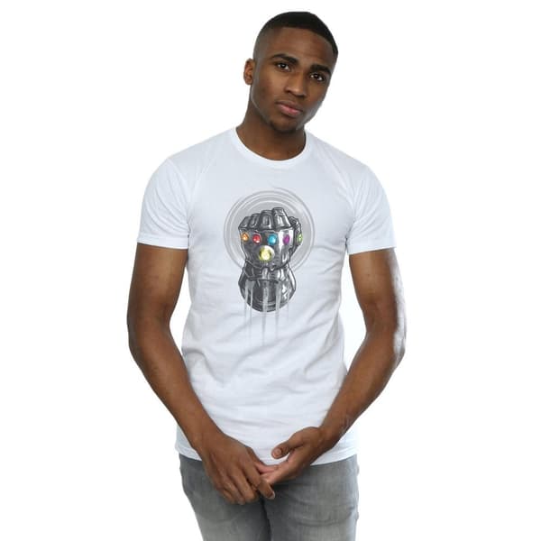 Avengers Infinity War Mens Gauntlet Cotton T-Shirt