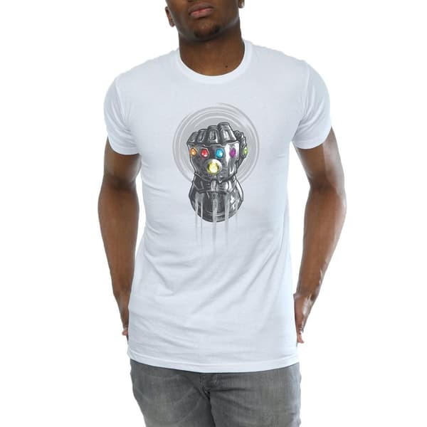 Avengers Infinity War Mens Gauntlet Cotton T-Shirt