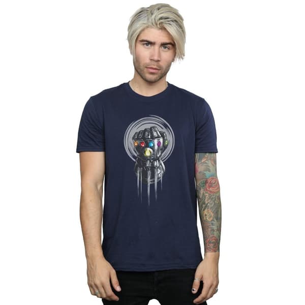 Avengers Infinity War Mens Gauntlet Cotton T-Shirt