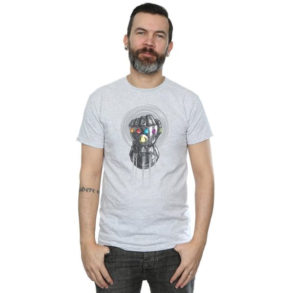 Avengers Infinity War Mens Gauntlet Cotton T-Shirt
