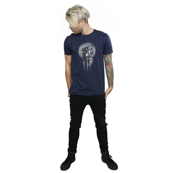 Avengers Infinity War Mens Gauntlet Cotton T-Shirt