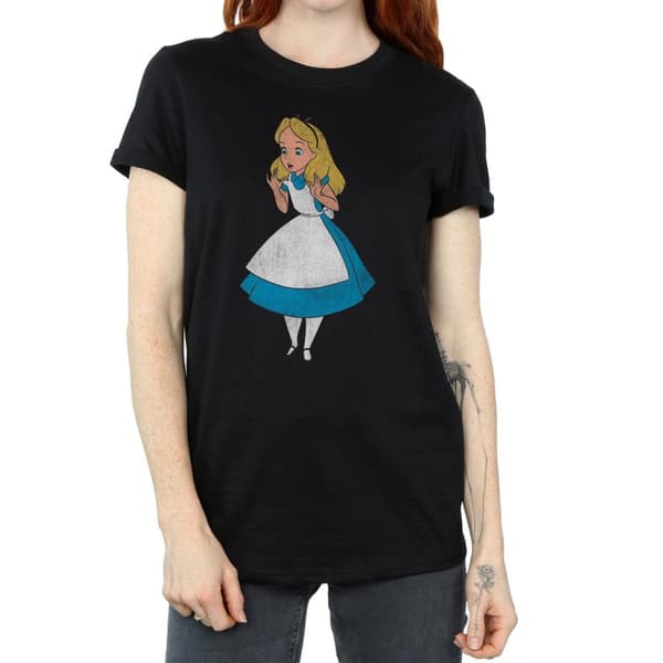 Alice In Wonderland Womens/Ladies Classic Boyfriend Cotton T-Shirt