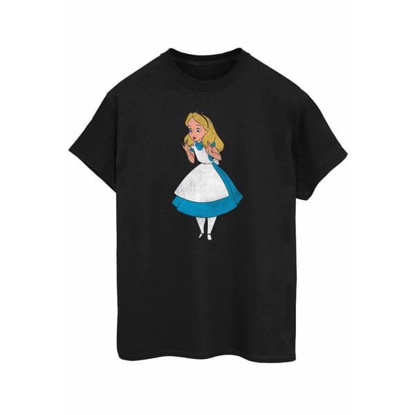 Alice In Wonderland Womens/Ladies Classic Boyfriend Cotton T-Shirt