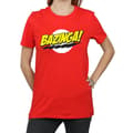 Miniatyrbillede 1 af 5: The Big Bang Theory Womens/Ladies Bazinga Boyfriend T-Shirt