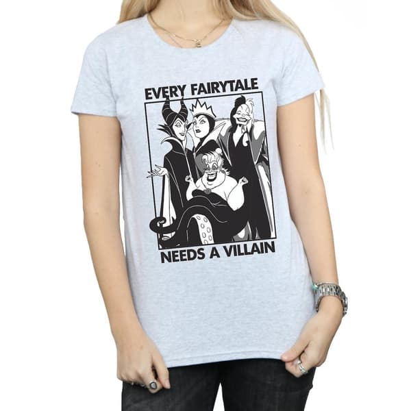 Disney Dam/Tjej Varje saga behöver en skurk T-shirt