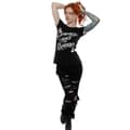 Miniatyrbild 3 av 5: Alice In Wonderland Dam/Lady Curiouser And Curiouser - T-shirt