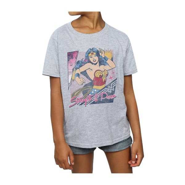 Wonder Woman Girls Strength & Power T-shirt