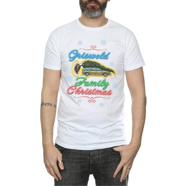 National Lampoon´s Christmas Vacation Mens Griswold Family Cotton T-Shirt
