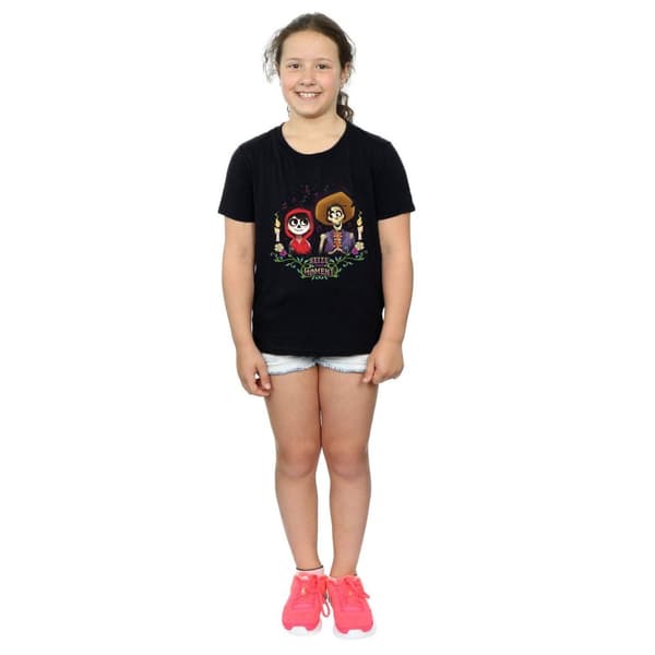 Coco T-shirt i bomull för flickor - Seize The Moment