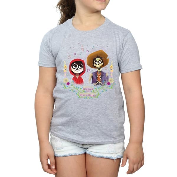 Coco T-shirt i bomull för flickor - Seize The Moment