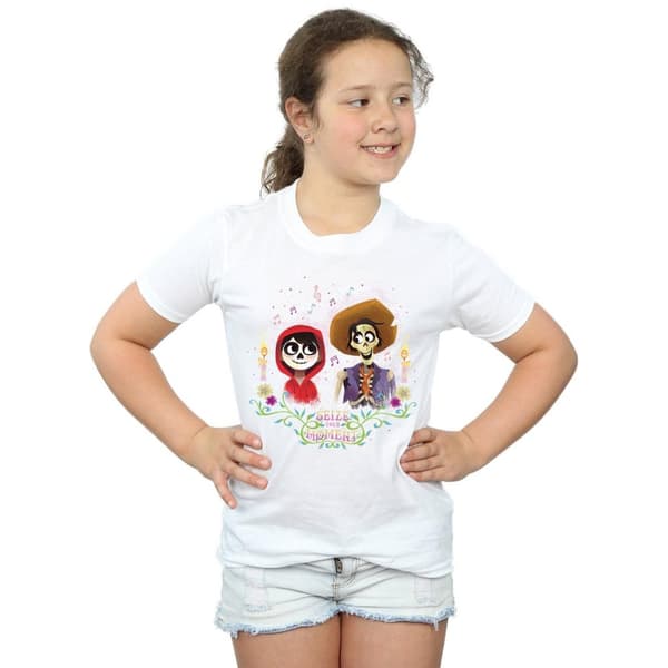 Coco T-shirt i bomull för flickor - Seize The Moment