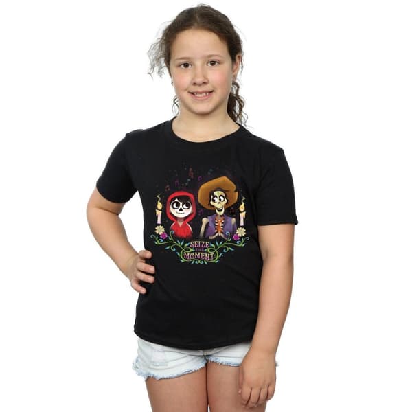 Coco T-shirt i bomull för flickor - Seize The Moment