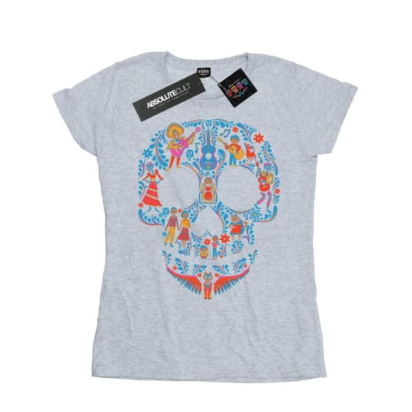 Coco Dame/kvinde Skull bomulds T-shirt med kranie