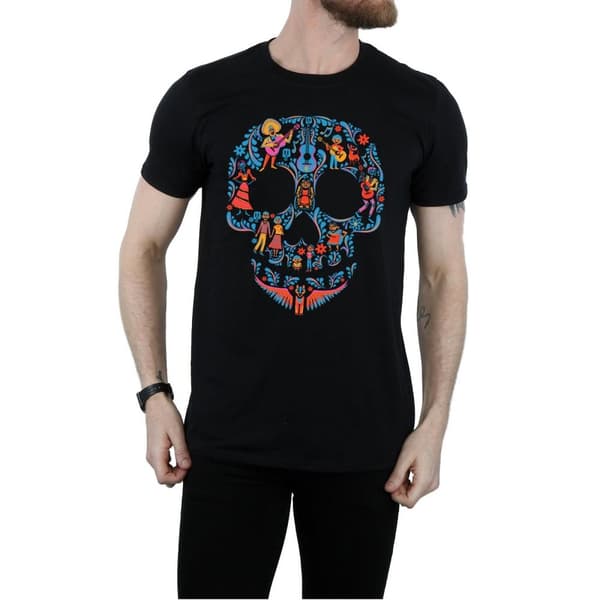 Coco Mens Skull Cotton T-Shirt