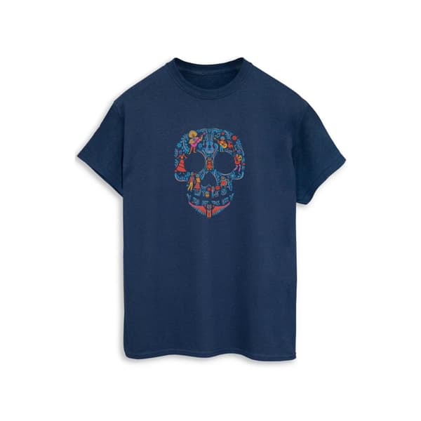 Coco Mens Skull Cotton T-Shirt
