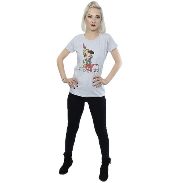 Pinocchio Womens/Ladies Classic Heather T-Shirt
