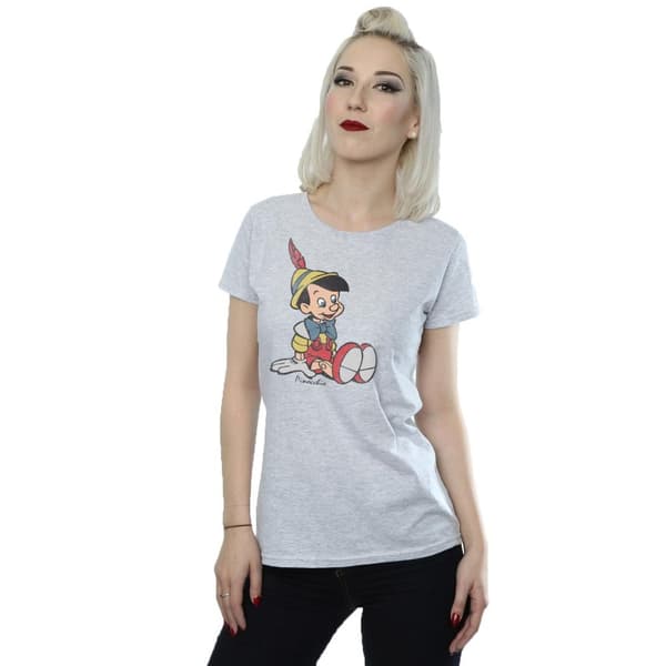 Pinocchio Womens/Ladies Classic Heather T-Shirt