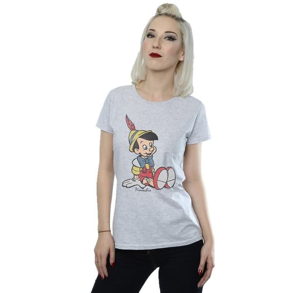 Pinocchio Womens/Ladies Classic Heather T-Shirt