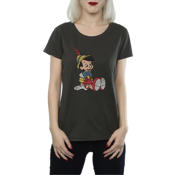Pinocchio Womens/Ladies Classic Heather T-Shirt