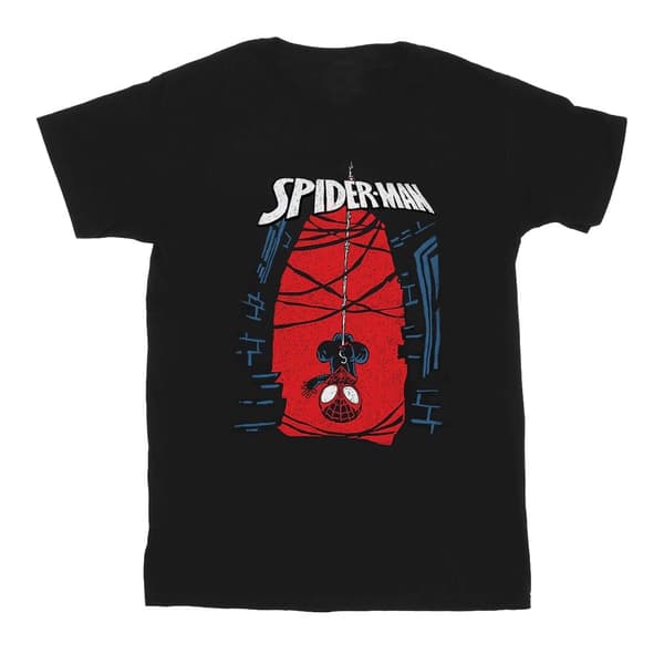 Spider-Man Hängande bomulls-T-shirt för pojkar