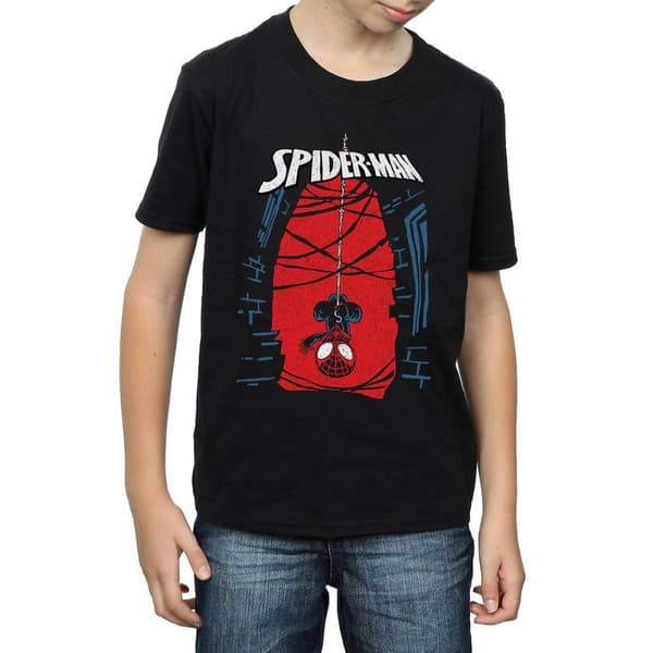 Spider-Man Hängande bomulls-T-shirt för pojkar