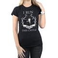 Miniatyrbild 5 av 5: Maleficent Dam/Lady I Run This Castle T-shirt i bomull