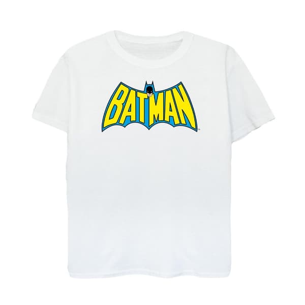 Batman Mens Retro Logo Cotton T-Shirt