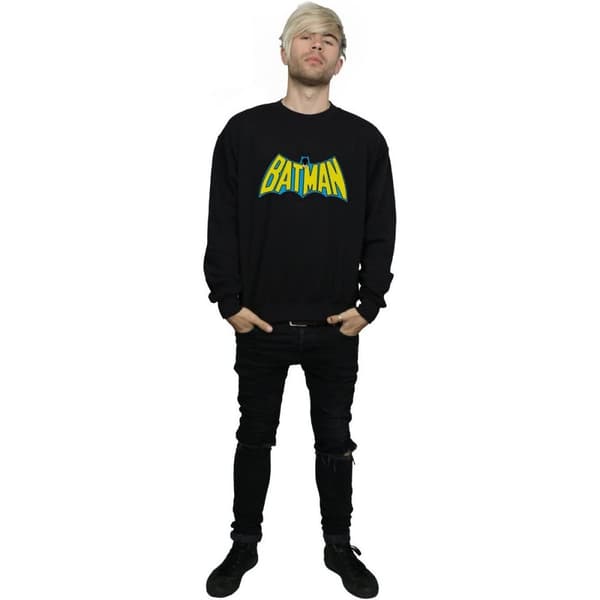 Batman Mens Retro Logo Cotton T-Shirt