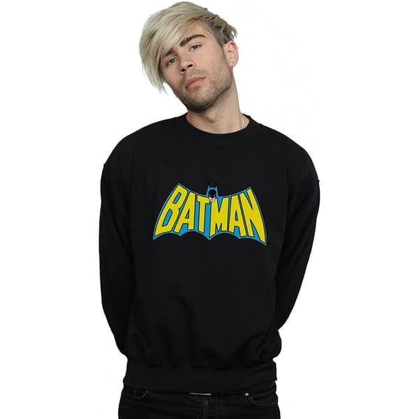 Batman Mens Retro Logo Cotton T-Shirt