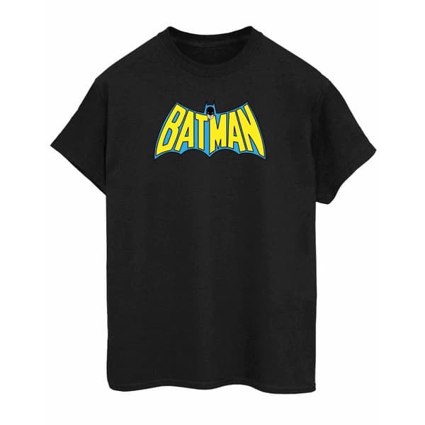 Batman Mens Retro Logo Cotton T-Shirt