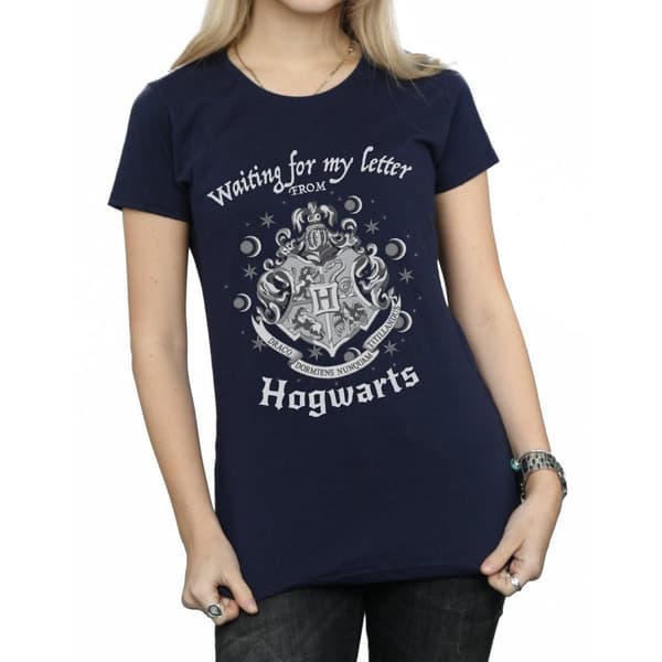 Harry Potter Womens/Ladies Waiting For My Letter Hogwarts Cotton T-Shirt