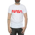 Miniatyrbillede 1 af 4: NASA Mens Modern Logo Cotton T-Shirt