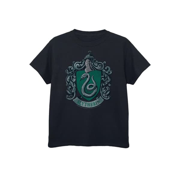 Harry Potter Girls Slytherin Cotton T-Shirt