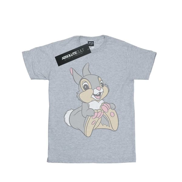 Bambi Dam/Lady Classic Thumper Boyfriend T-shirt i bomull