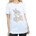 Miniatyrbild 3 av 5: Bambi Dam/Lady Classic Thumper Boyfriend T-shirt i bomull