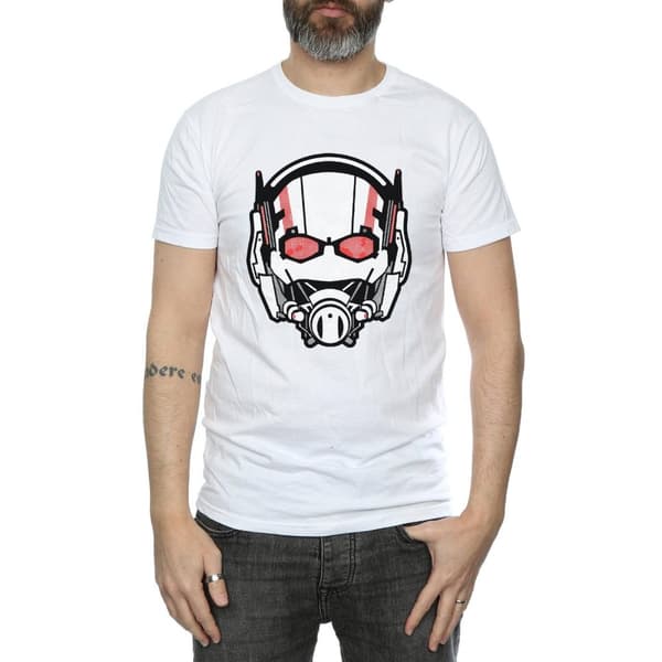 Marvel Mens Ant-Man Helmet Cotton T-Shirt
