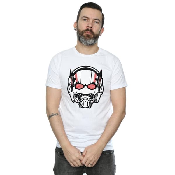 Marvel Mens Ant-Man Helmet Cotton T-Shirt