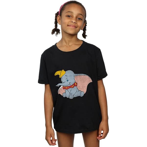 Dumbo Girls Classic Cotton T-Shirt