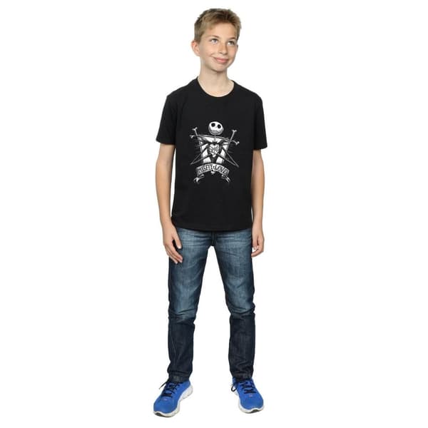 Nightmare Before Christmas Pojkar - Misfit Love Jack Skellington T-shirt i bomull