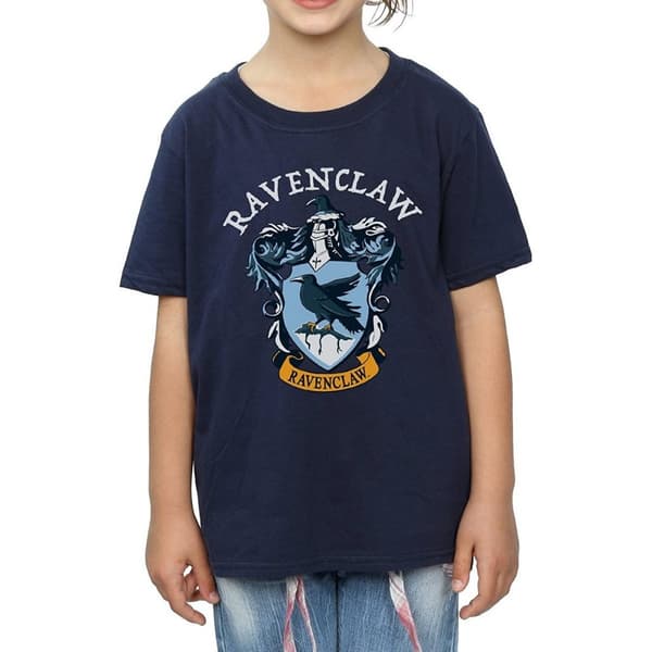 Harry Potter Girls Ravenclaw Cotton T-Shirt