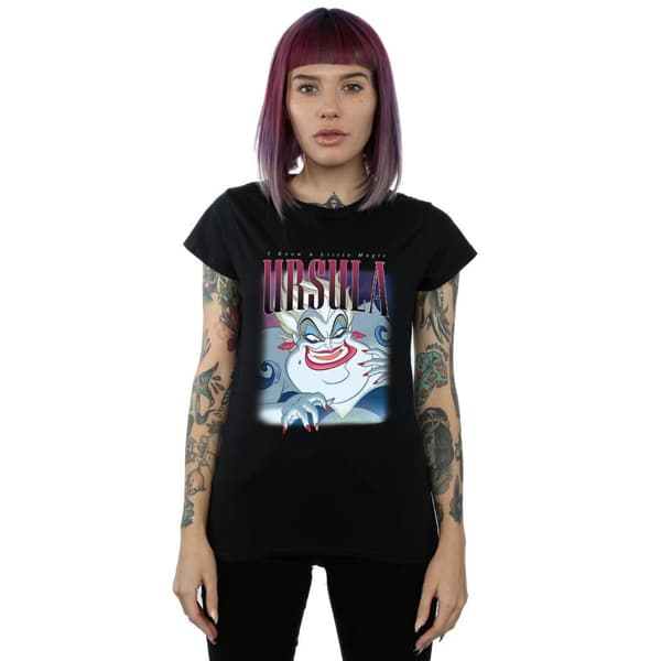 The Little Mermaid Womens/Ladies Ursula Montage Cotton T-Shirt