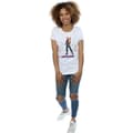 Miniatyrbild 3 av 5: Hawkeye s Dam/Lady Locked On Target Boyfriend-T-shirt för kvinnor